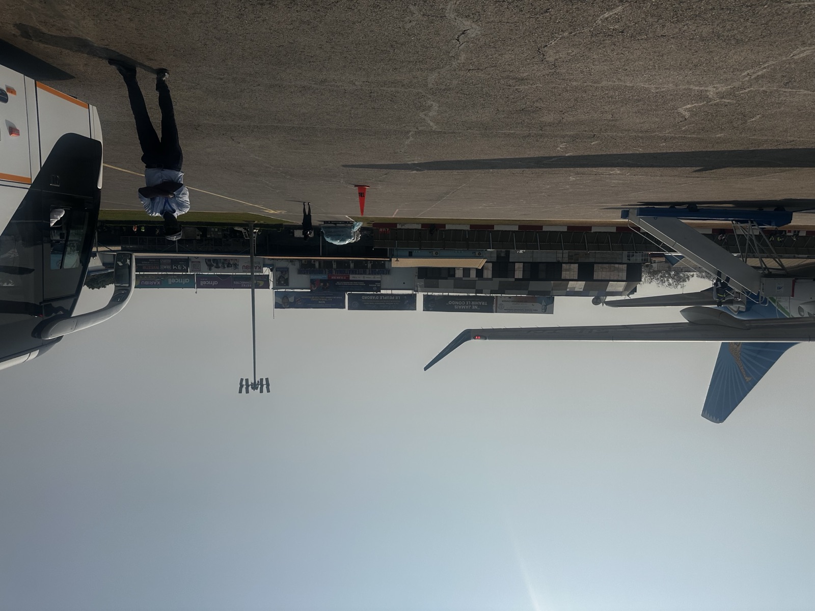 First view of the city — Luano International Airport